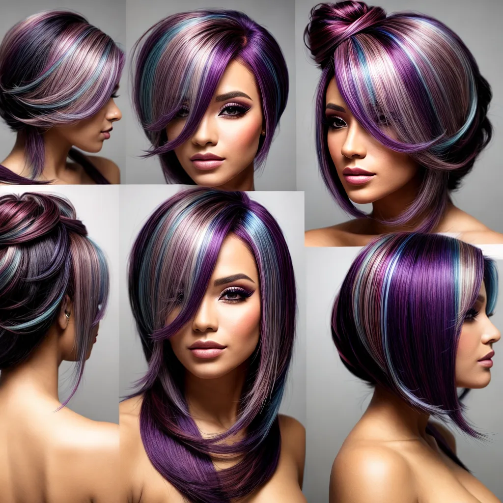 cabelo colorido trancas penteado criativo cabelo colorido trancas penteado criativo