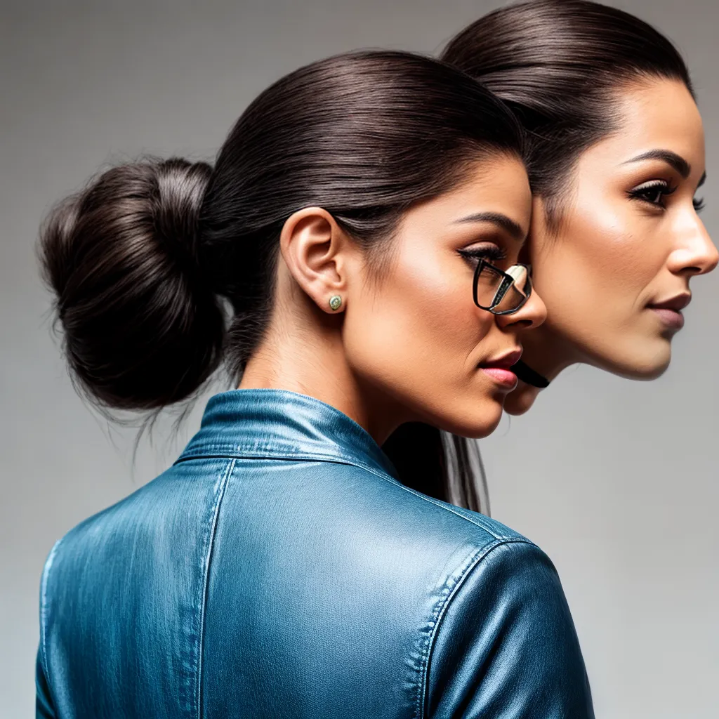 mulher cabelo ponytail iconico