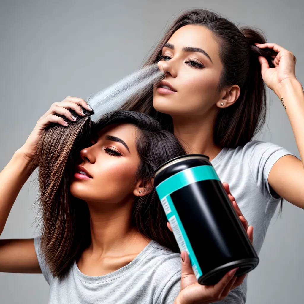 mulher cabelo spray seco verdade mito