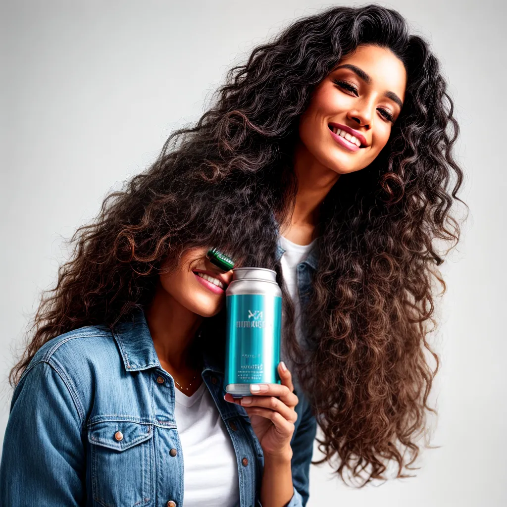 mulher cabelo volumoso shampoo seco 2