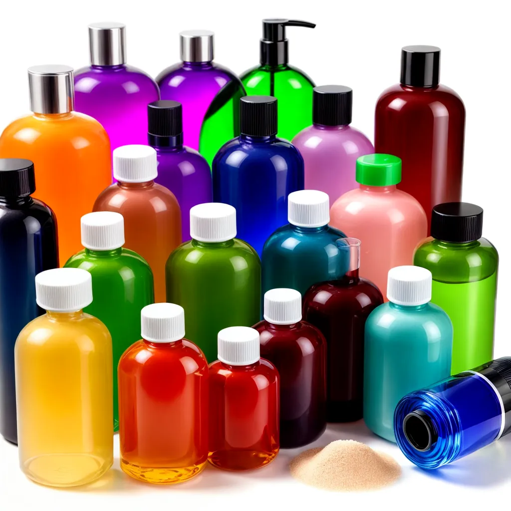 shampoo viagem colorido embalagens