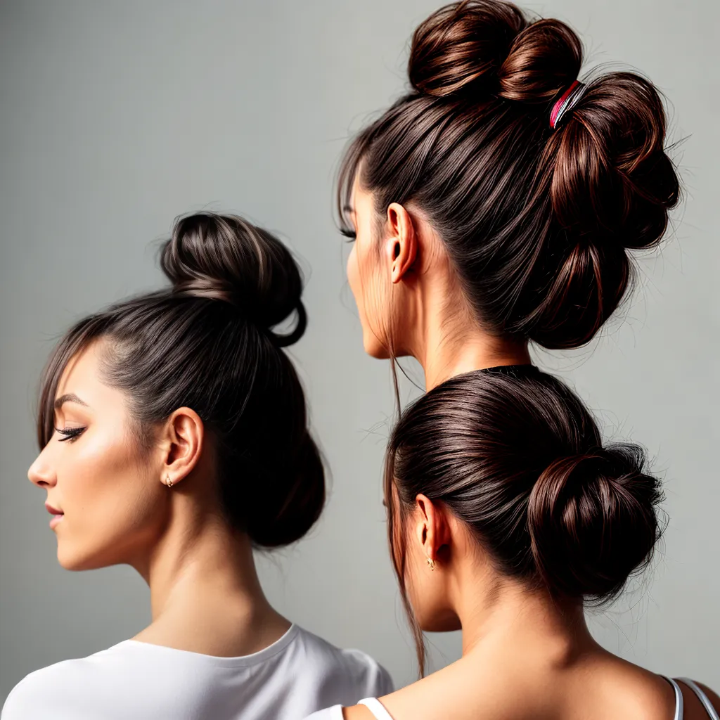 cabelo amarrado rabo de cavalo elegante 1