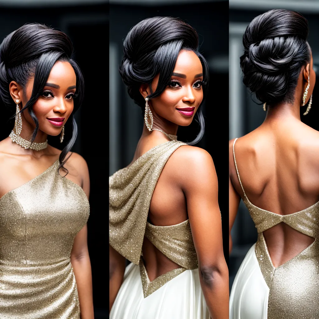 mulher glamourosa penteado sofisticado gala mulher glamourosa penteado sofisticado gala