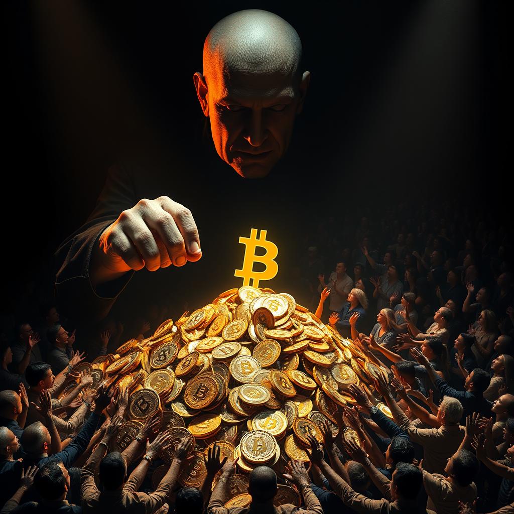 O Segredo Chocante do Bitcoin: Baleias Vendem, Novatos Acumulam em Massa.