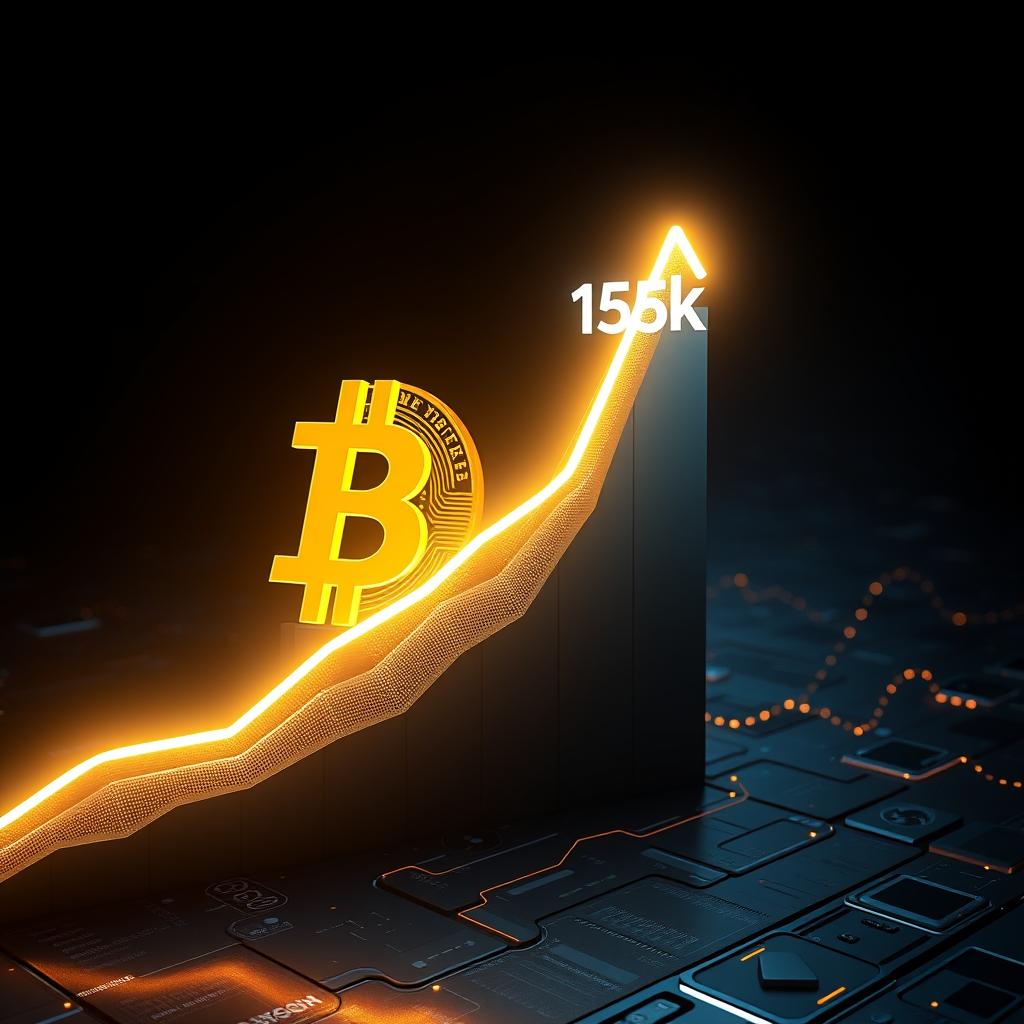 Previsão Chocante: Bitcoin Vai a $155k Sem Nenhuma Queda