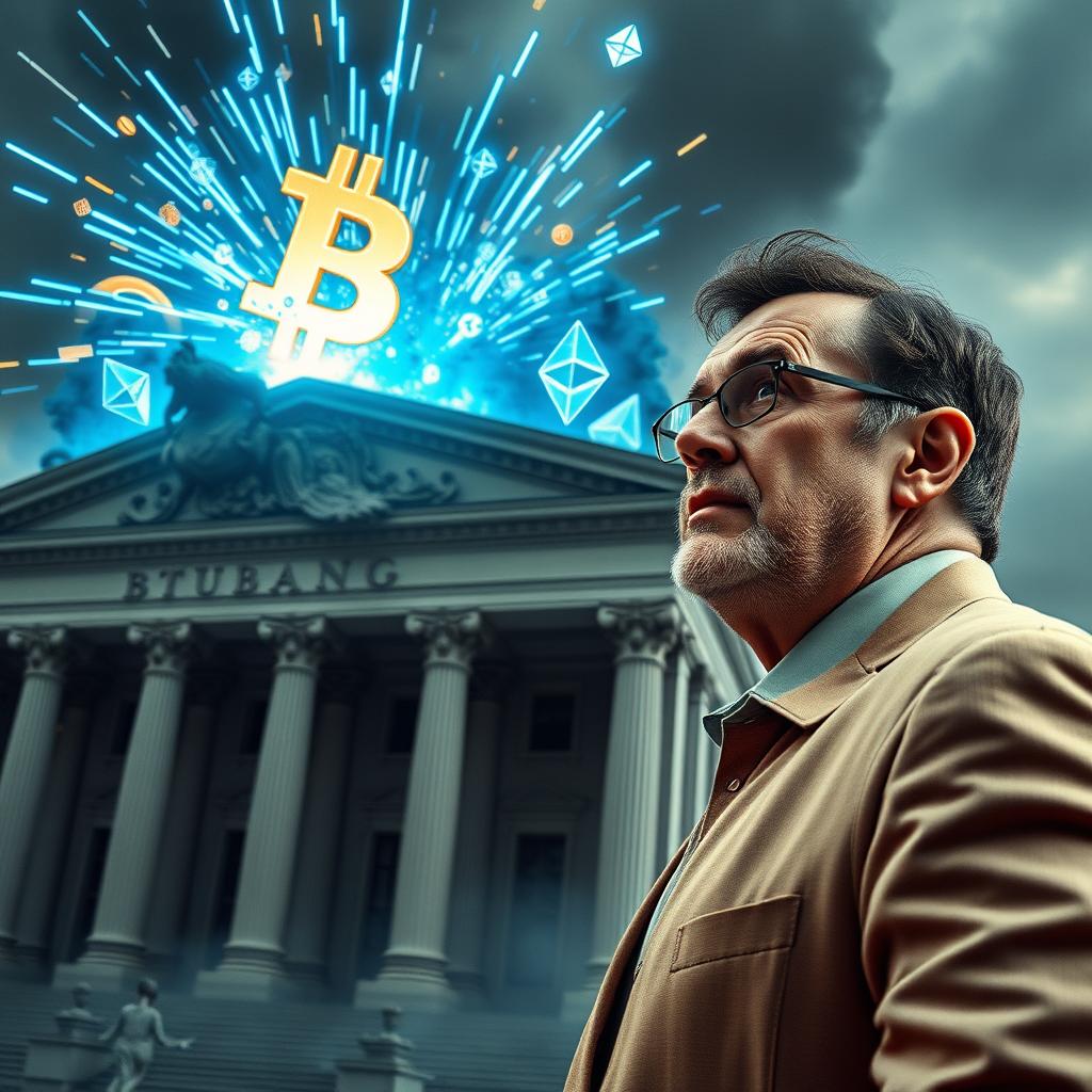 Alerta de Senador dos EUA: Cripto Vai 'Explodir' o Sistema Financeiro.