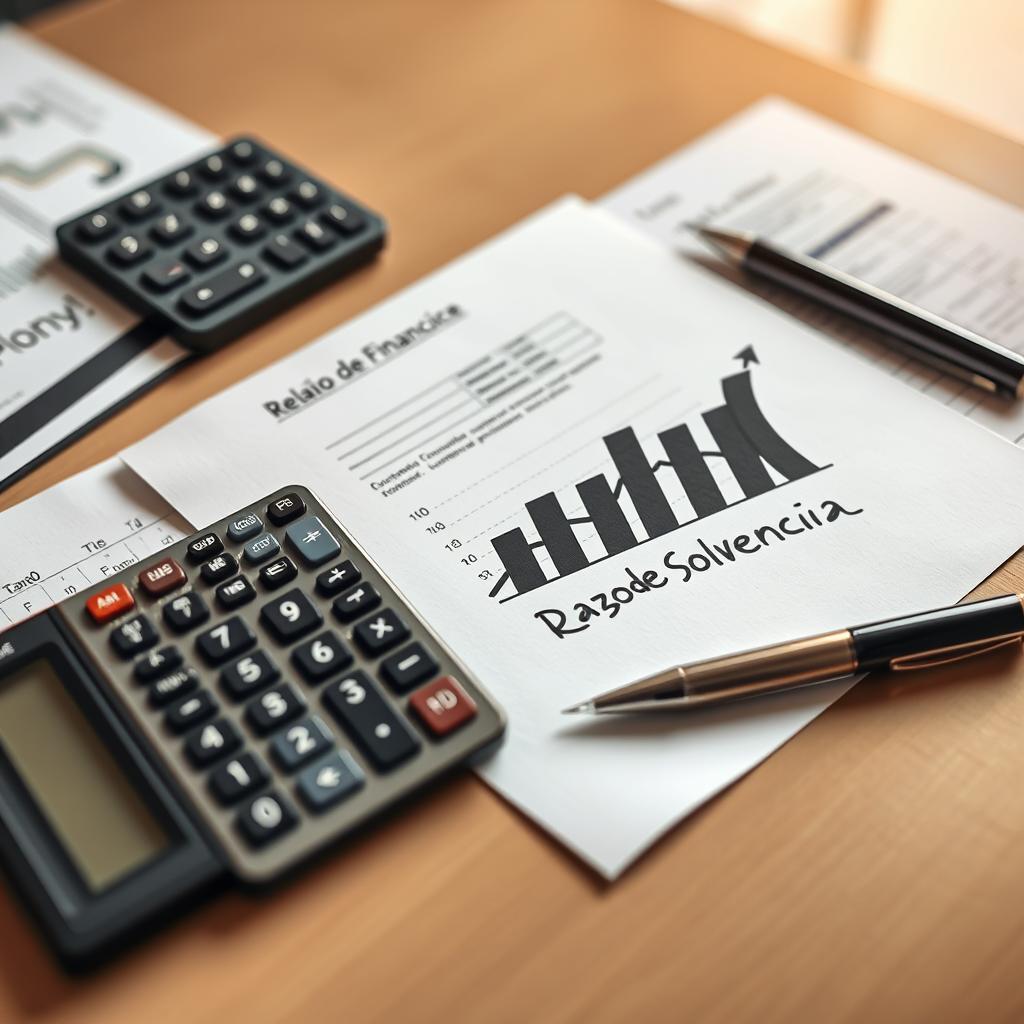 Qual é a Razão de Solvência e como ela é calculada?