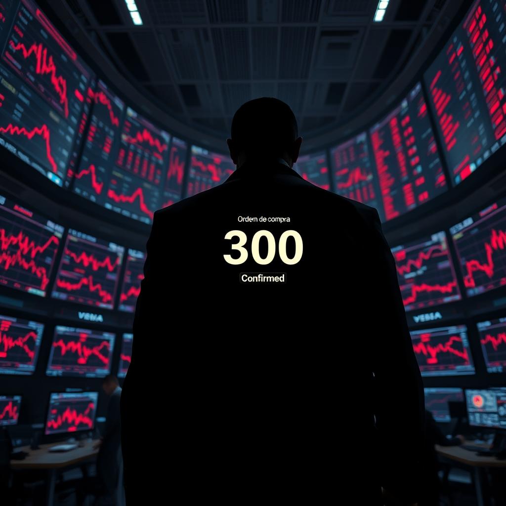 O Segredo da Baleia Que Compra 300 BTC Por Dia na Crise.