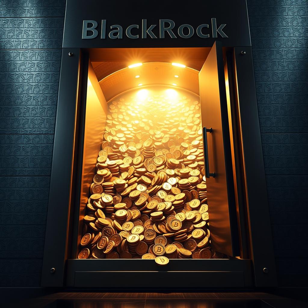 O Número Absurdo de Bitcoins da BlackRock Foi Revelado