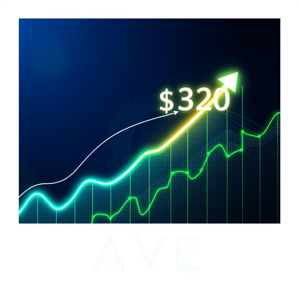 AAVE a $320: O Sinal Secreto que Pode Disparar o Preço