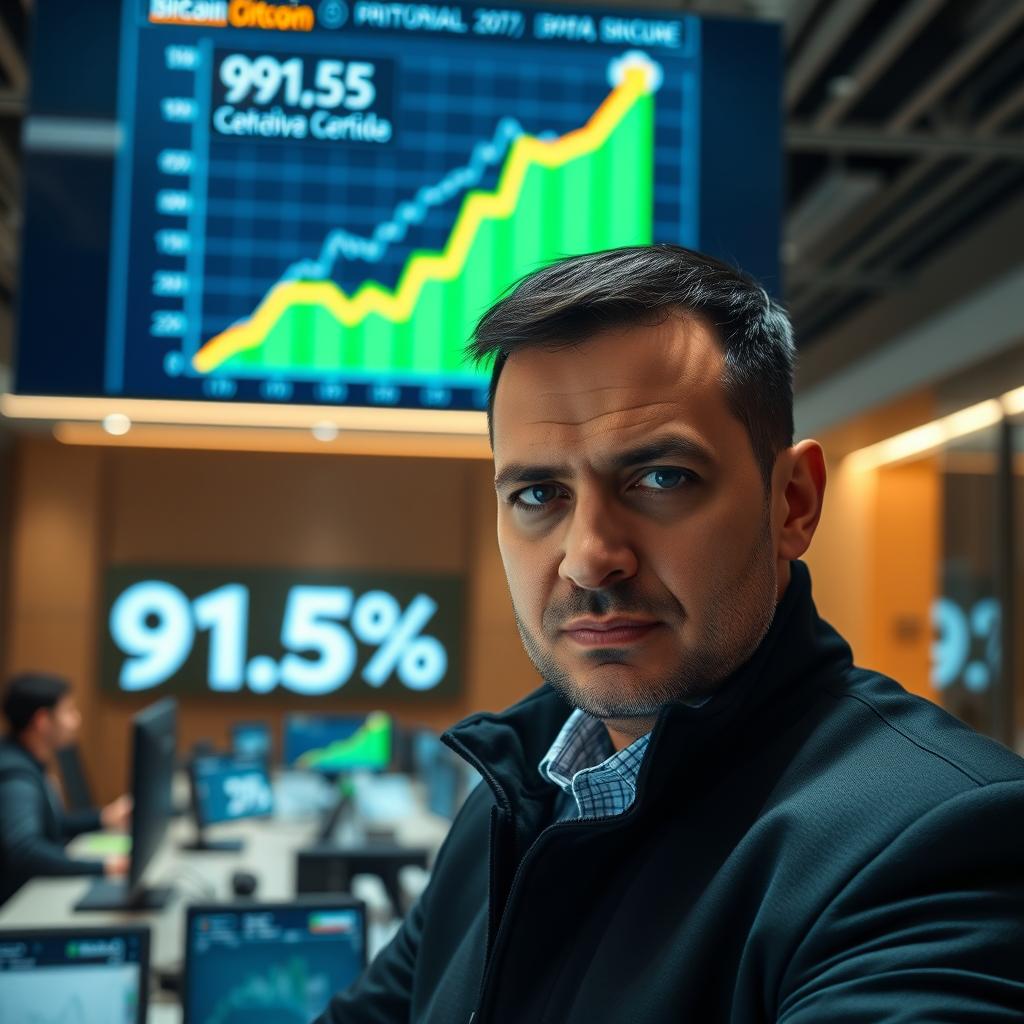 Bitcoin Vai Disparar? Analista Crava 91,5% de Certeza no Sinal