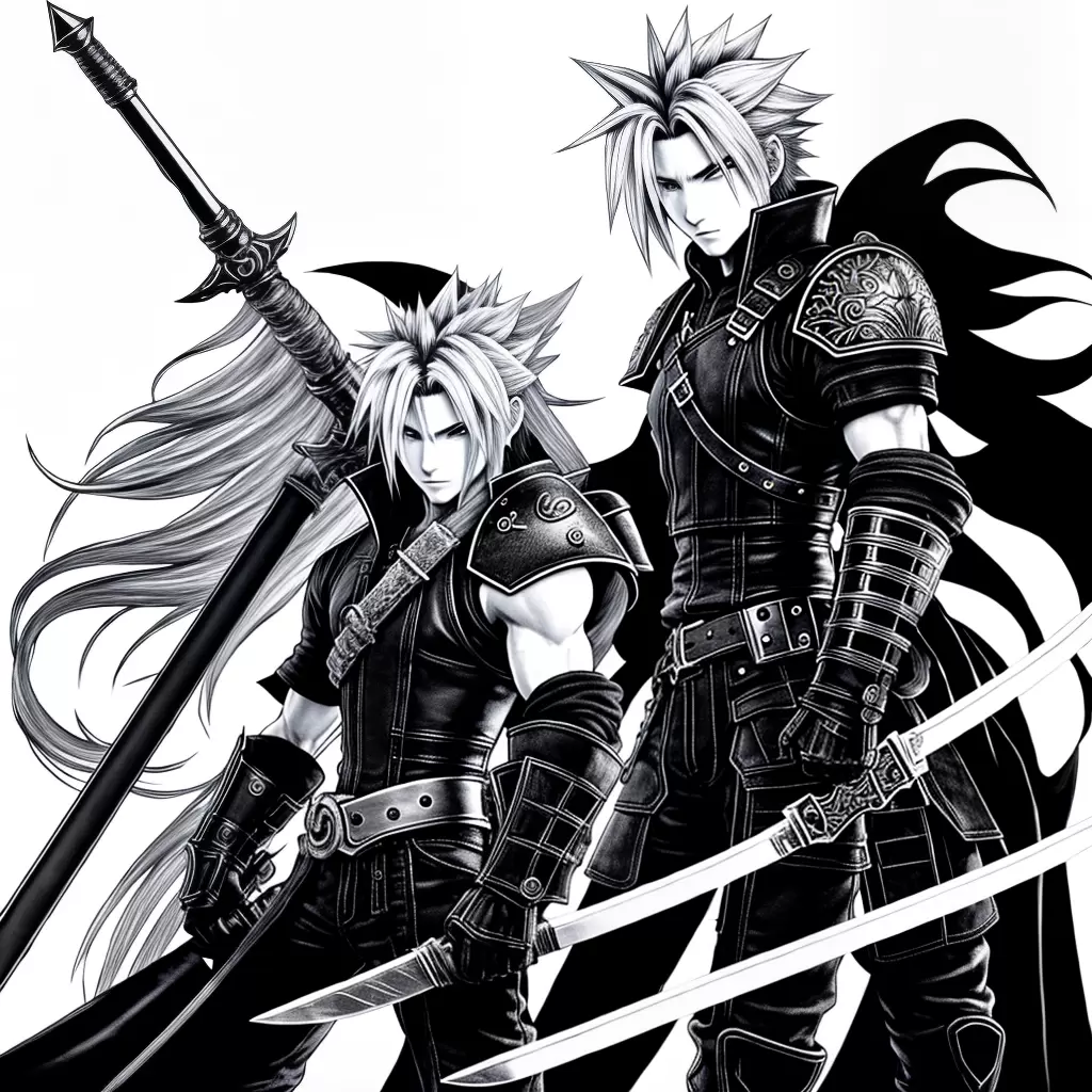 Fotos cloud espada final fantasy vii