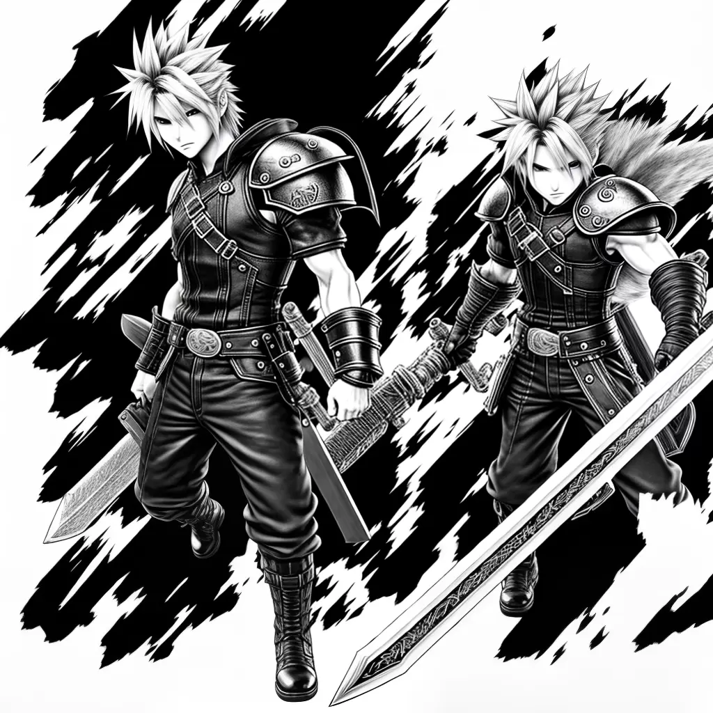 Fotos cloud espada final fantasy vii 2
