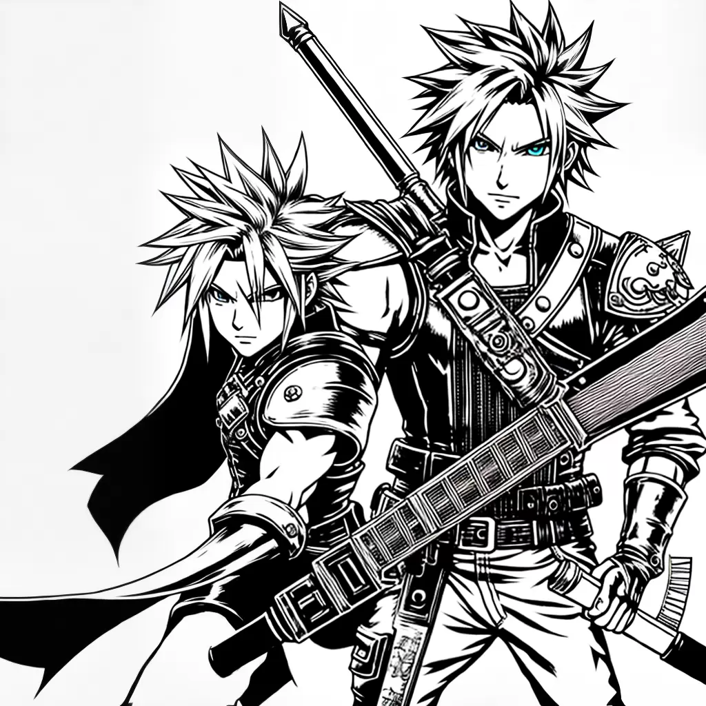 Fotos cloud espada final fantasy vii 3