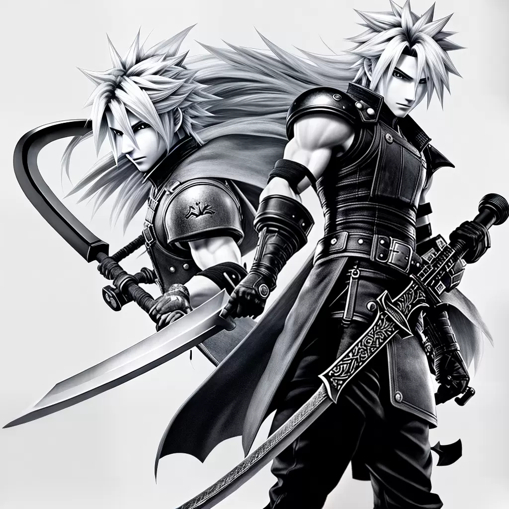 Fotos cloud espada final fantasy vii 4