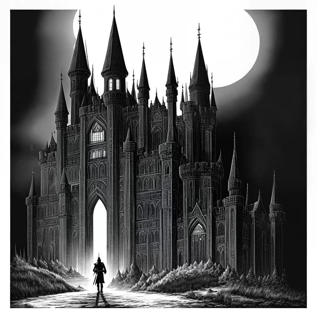Fotos cavaleiro castelo lua sombra dark souls