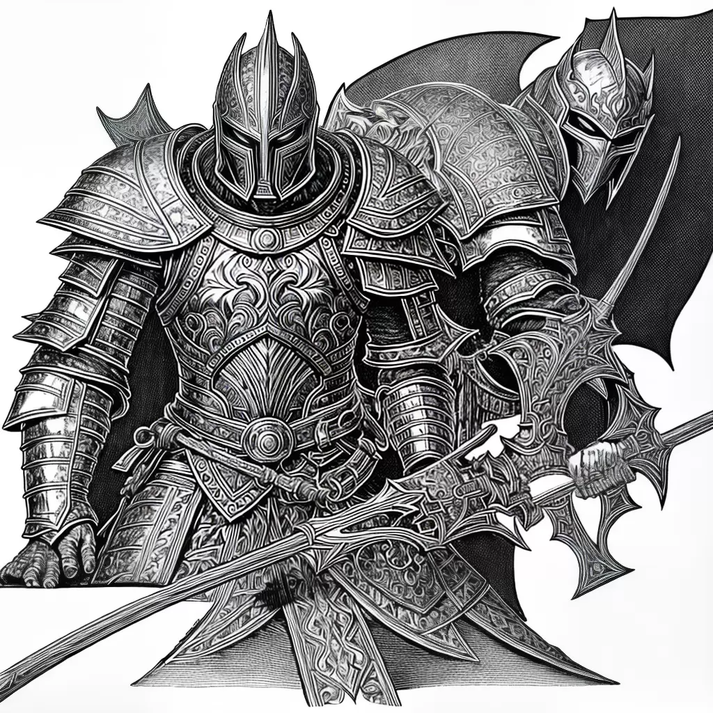 Fotos colorir dark souls personagem desenho