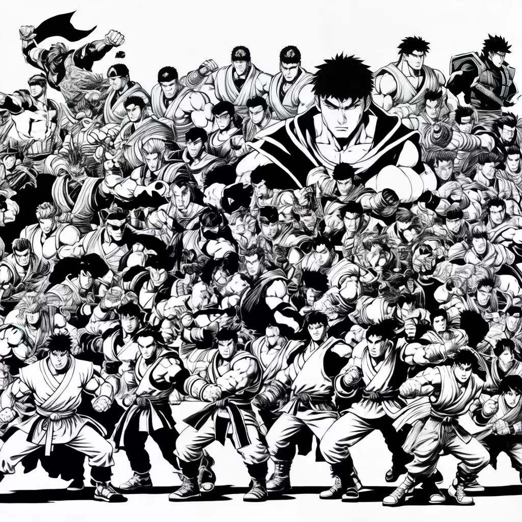 Fotos ryu lutando chunli guile blanka cidade Fotos ryu lutando chunli guile blanka cidade