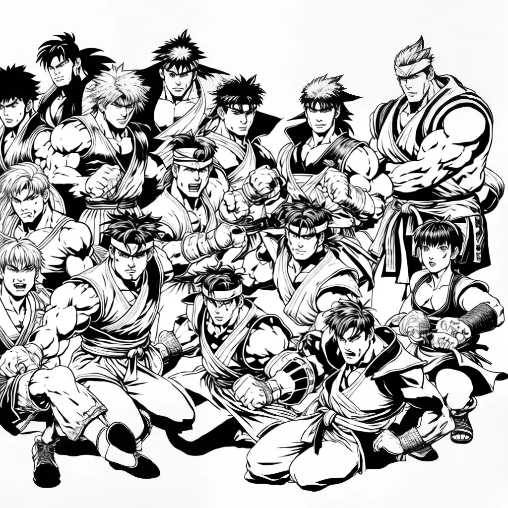 Fotos criancas colorindo street fighter Fotos criancas colorindo street fighter