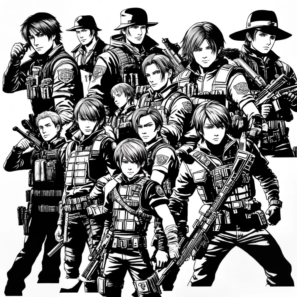 Fotos resident evil 4 colorir criancas