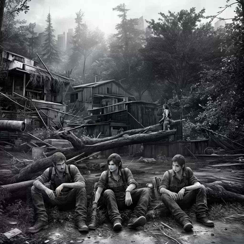 Fotos last of us joel ellie conversa