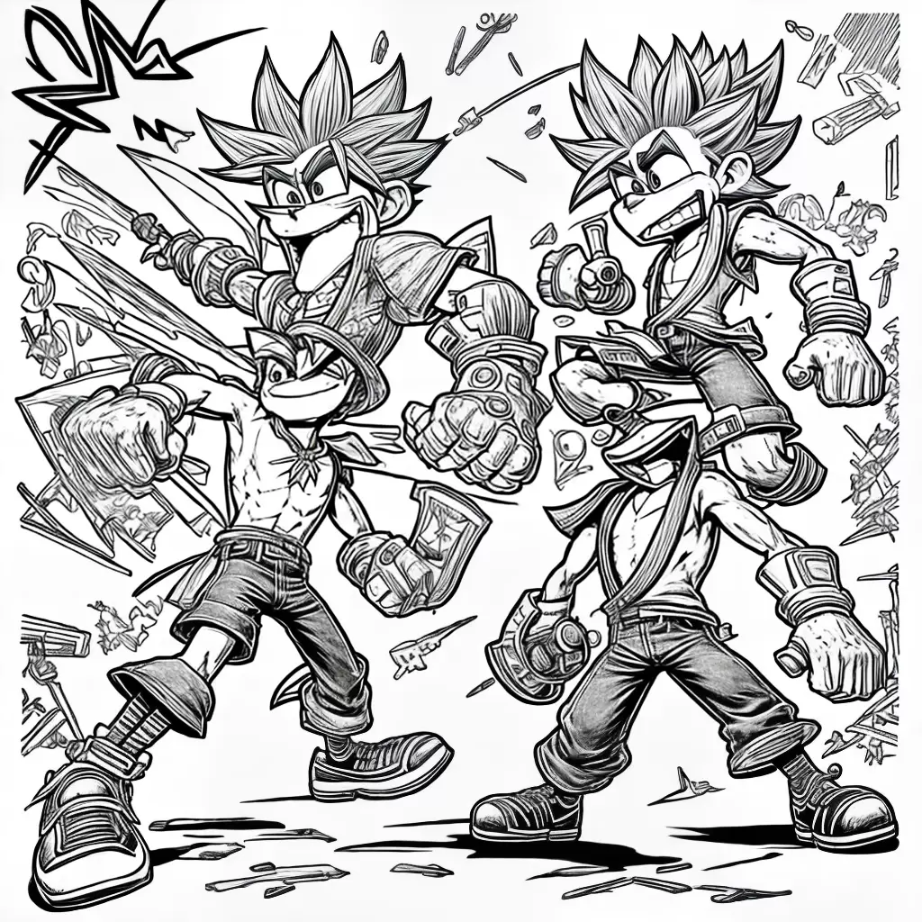 Fotos crash bandicoot colorir desenho alegre Fotos crash bandicoot colorir desenho alegre