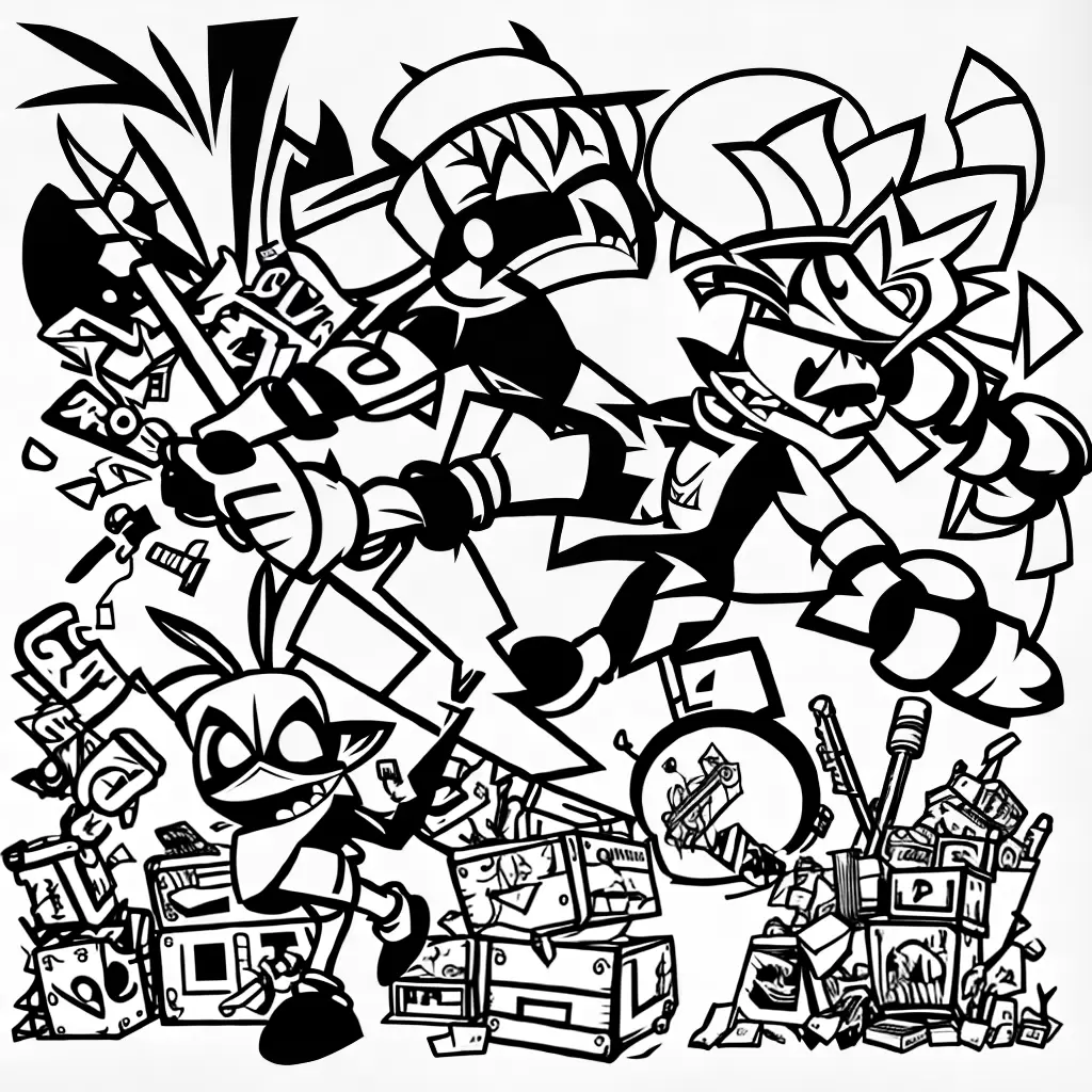 Fotos crash bandicoot contorno itens colorir Fotos crash bandicoot contorno itens colorir