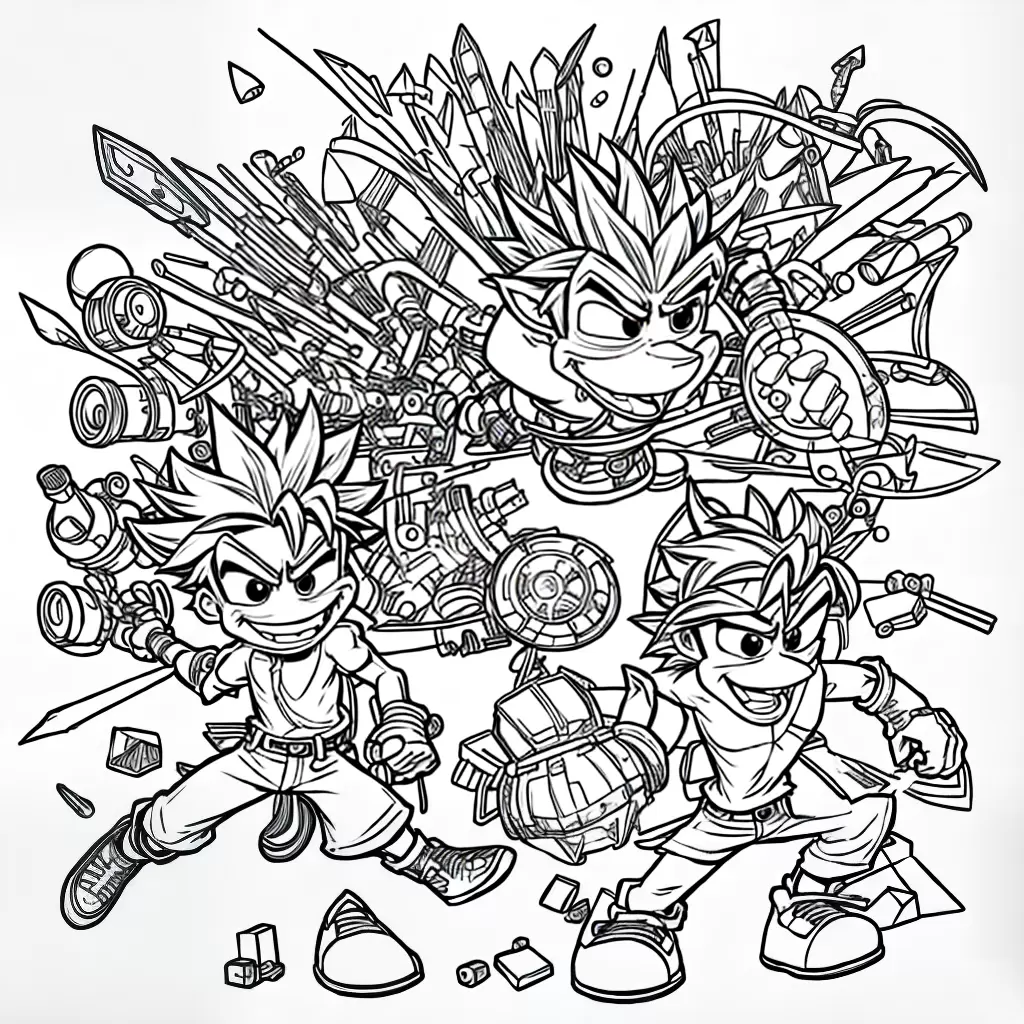 Fotos crash bandicoot colorir aventura Fotos crash bandicoot colorir aventura