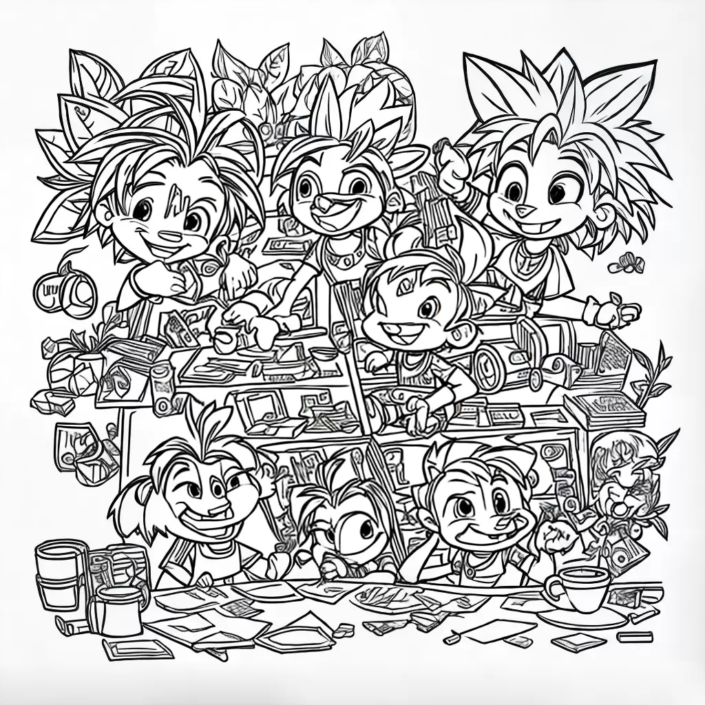 Fotos crianca colorindo crash bandicoot 1 Fotos crianca colorindo crash bandicoot 1