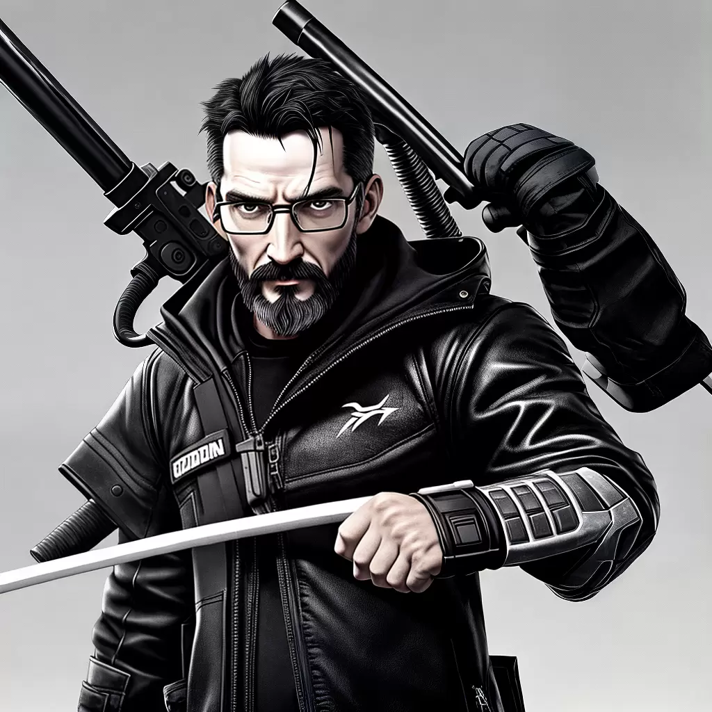 Fotos gordon freeman crowbar preto branco