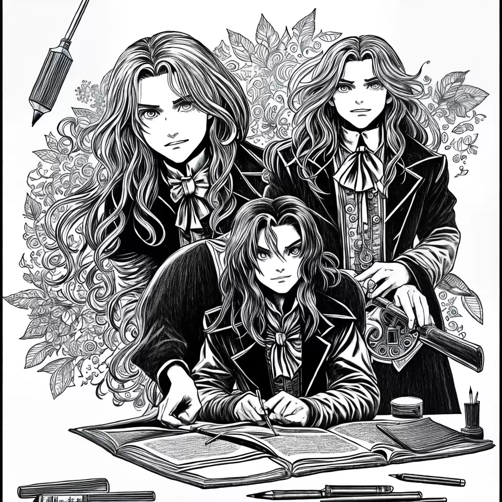 Fotos crianca colorindo alucard desenho