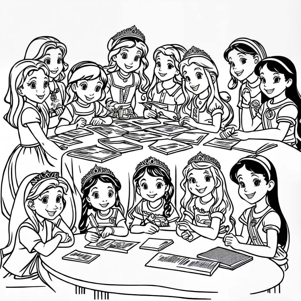 Fotos meninas princesas disney colorir Fotos meninas princesas disney colorir