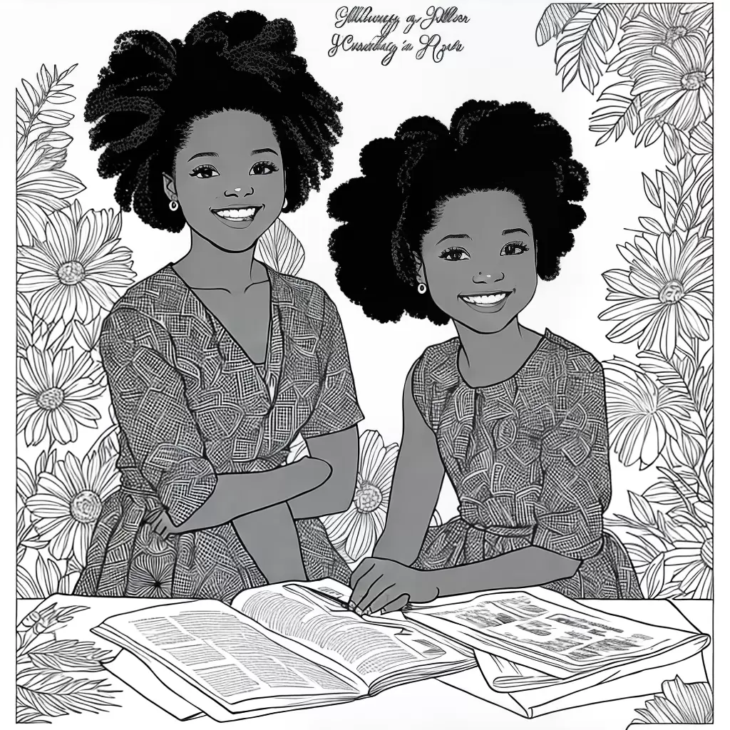 Fotos menina desenho princesa negra arte