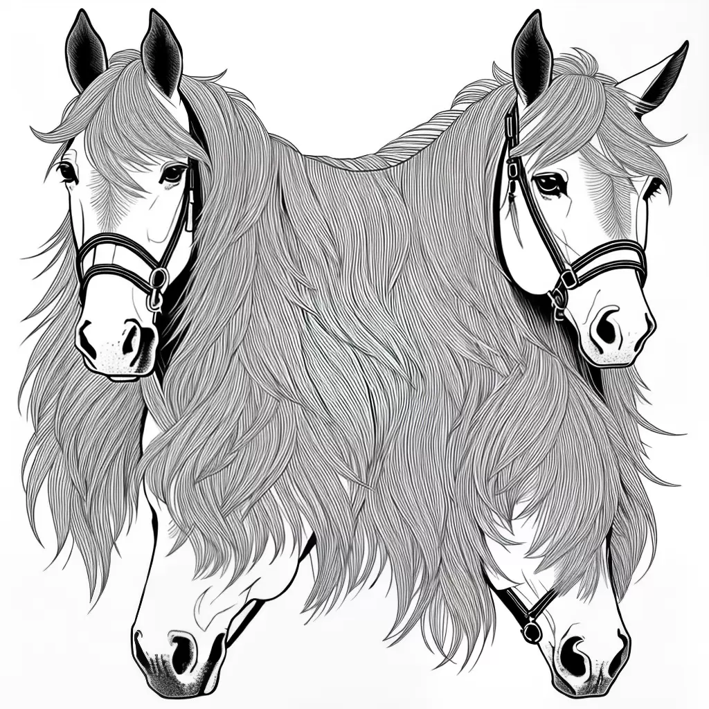 Fotos crianca colorindo cavalos 16 paginas