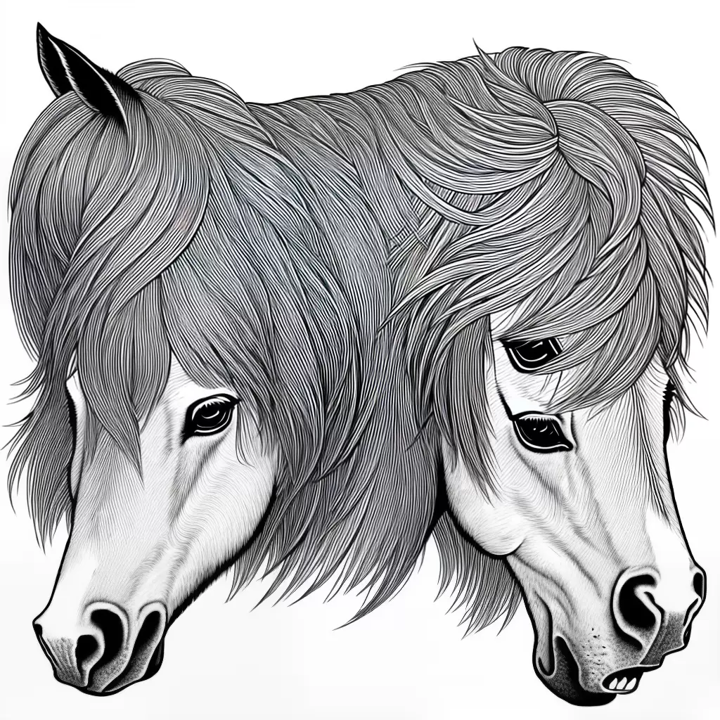 Fotos breton cavalo colorir alegria