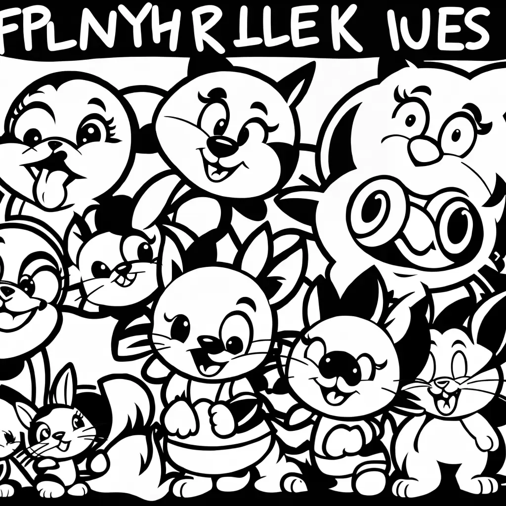 Fotos 16 desenhos bebes looney tunes colorir