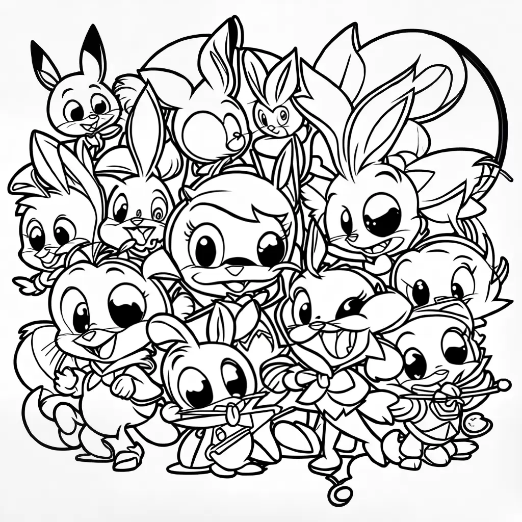 Fotos baby looney tunes colorir