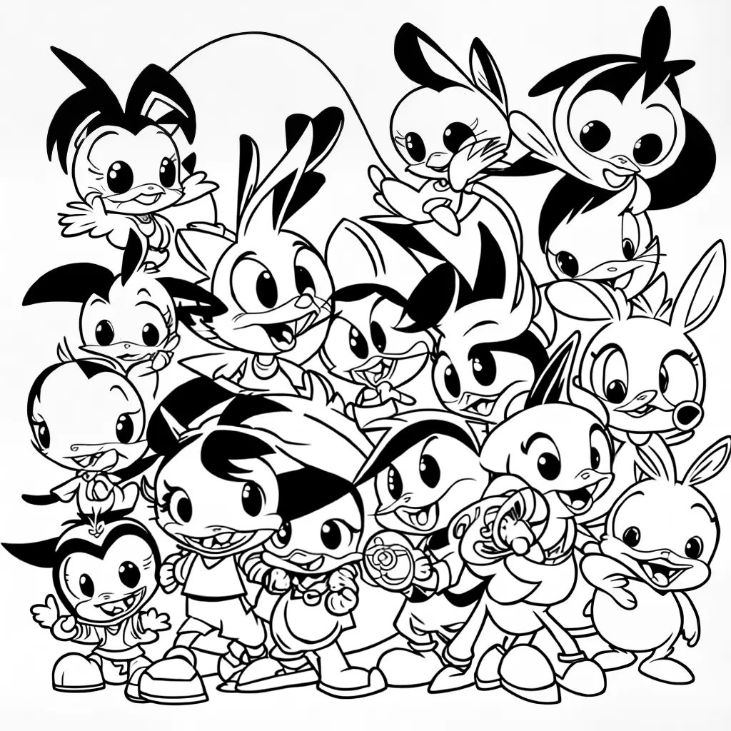 Fotos bebes looney tunes colorir