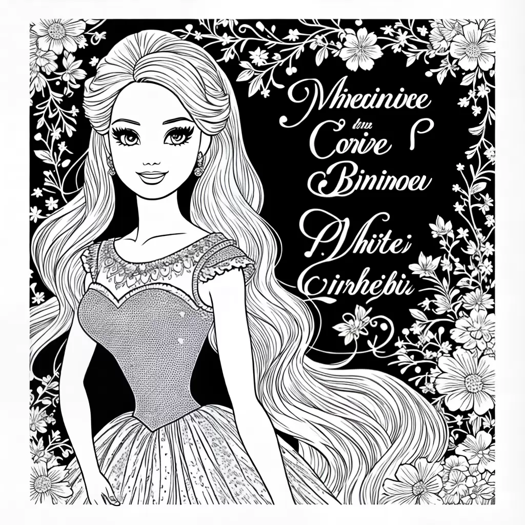 Fotos barbie cinderela 16 desenhos colorir
