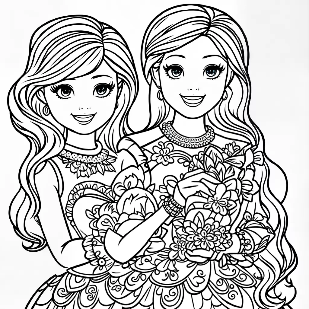 Fotos crianca colorindo barbie cinderela