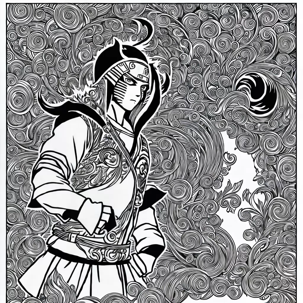 Fotos naruto determinado vortice preto branco Fotos naruto determinado vortice preto branco