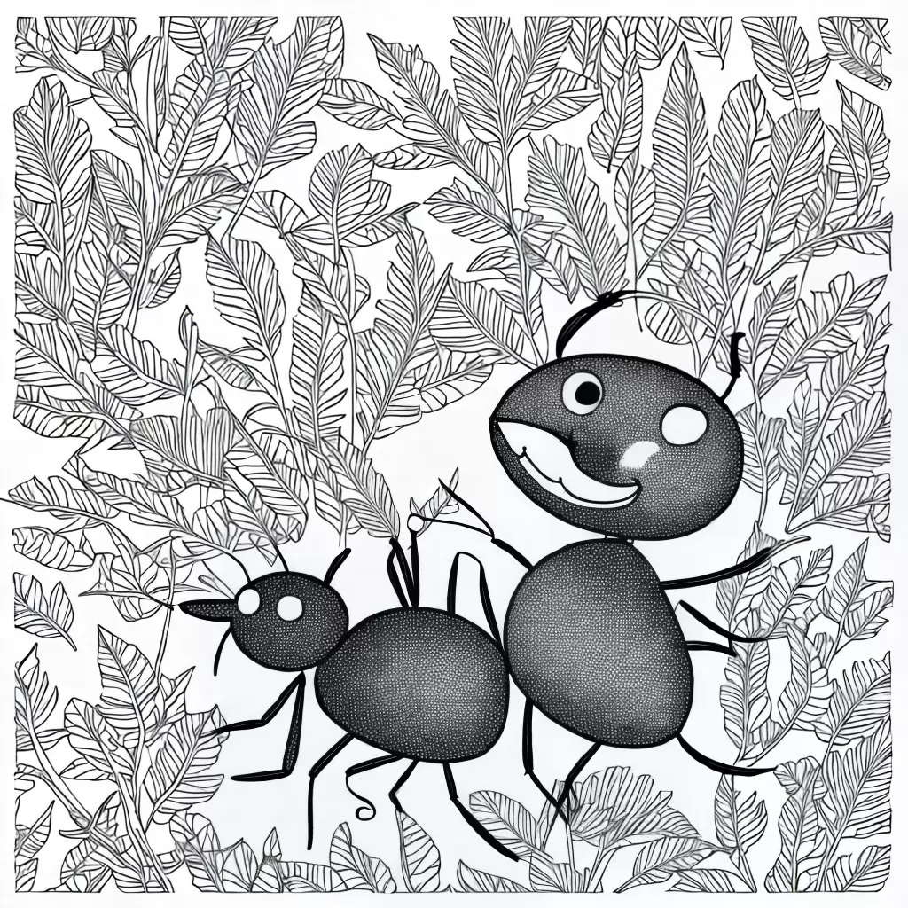Fotos formiguinha colorindo jardim