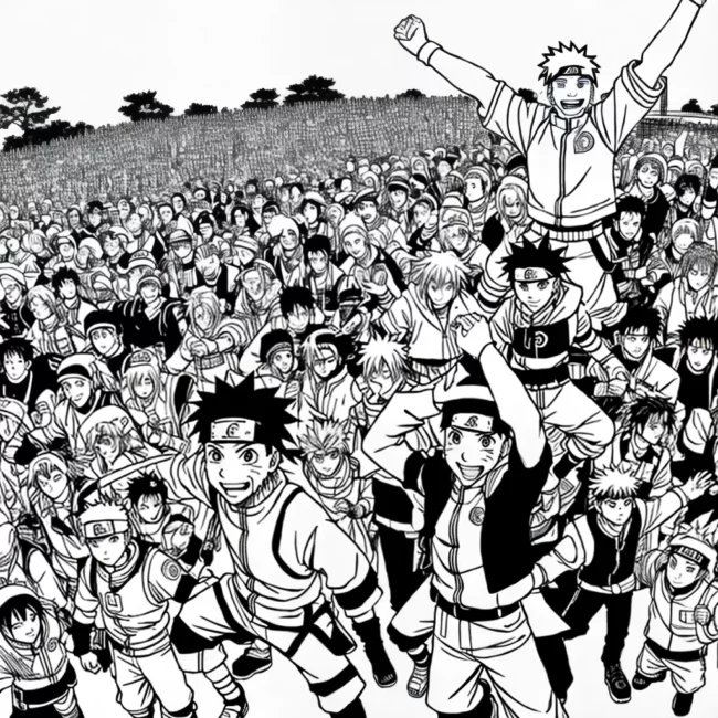 Fotos naruto vitoria amigos sol