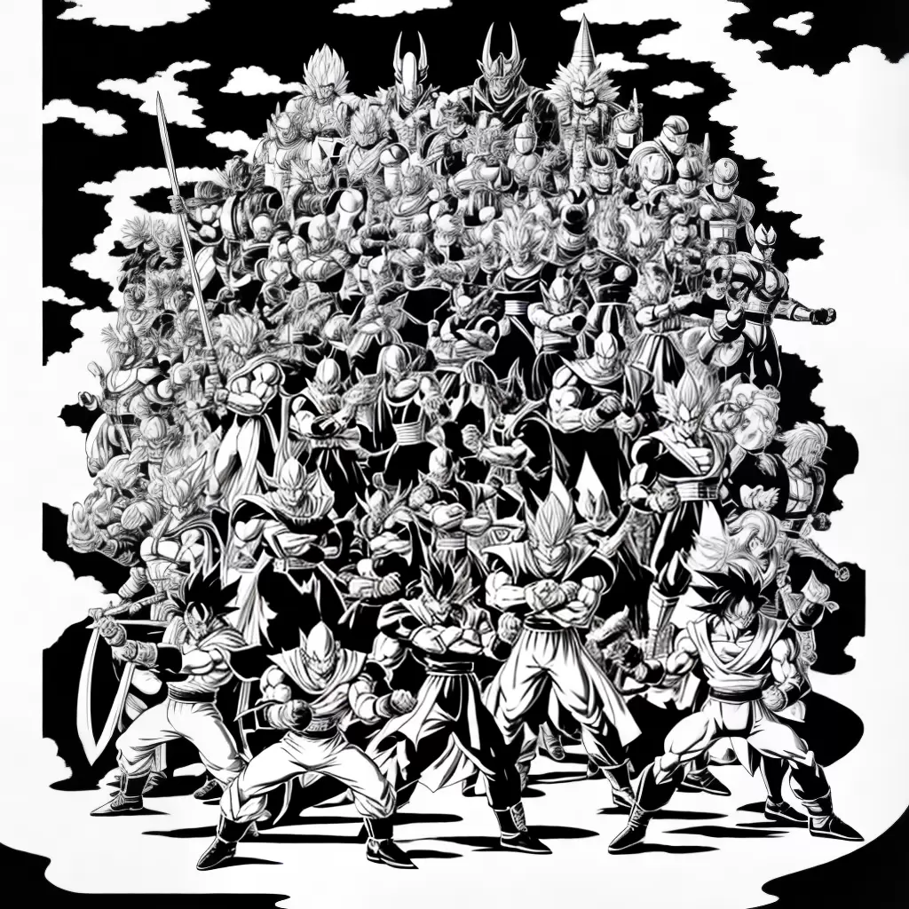 Fotos dragon ball z viloes colorir