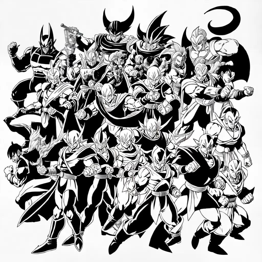 Fotos dragon ball z viloes colorir 4
