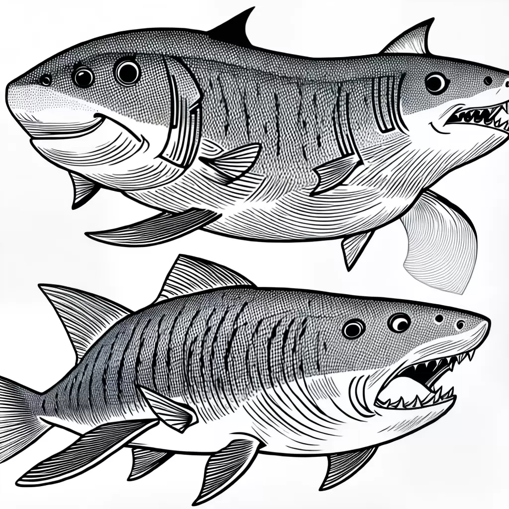 Fotos imagens tubarao pai imprimiveis