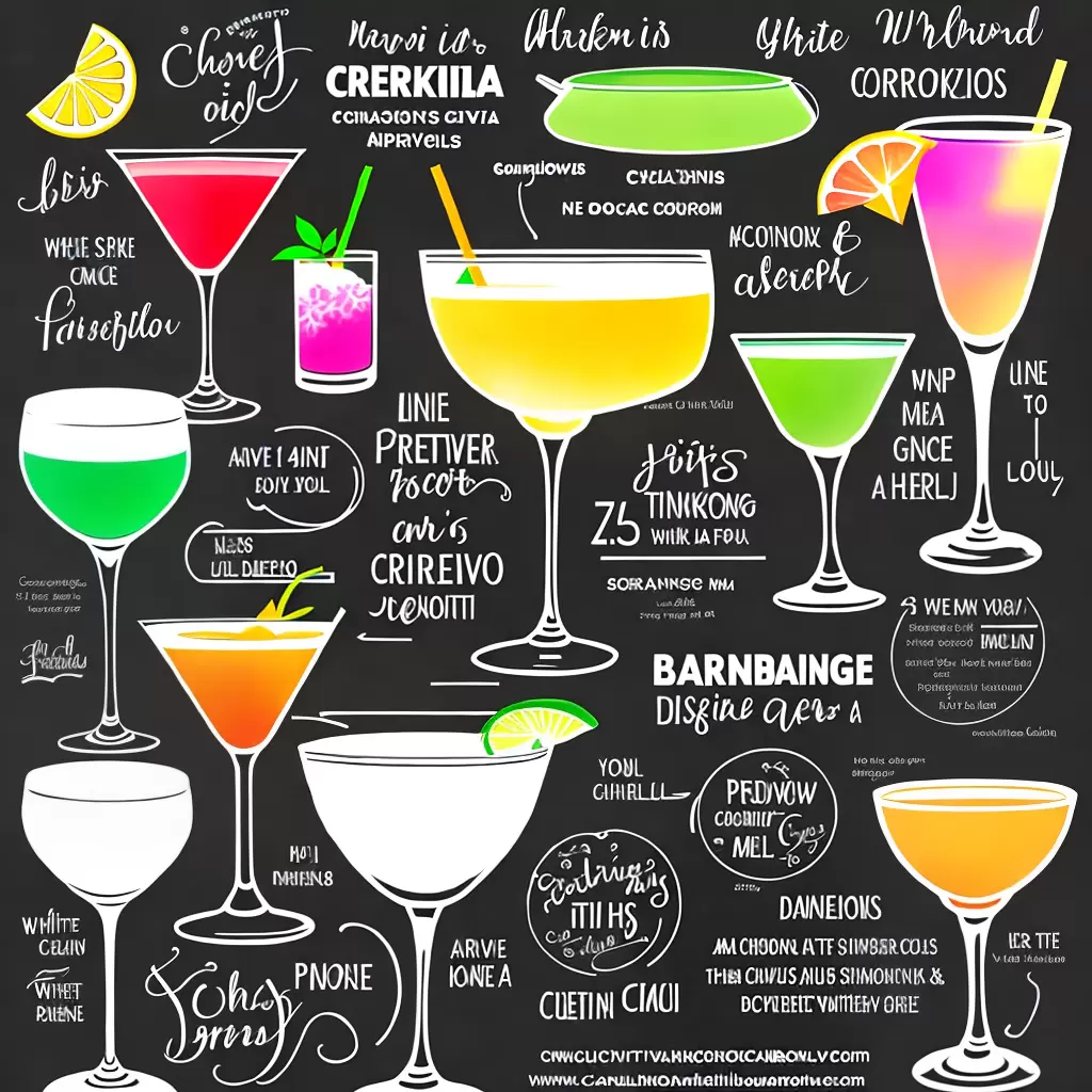 Fotos colorir bebidas divertidas 16 paginas