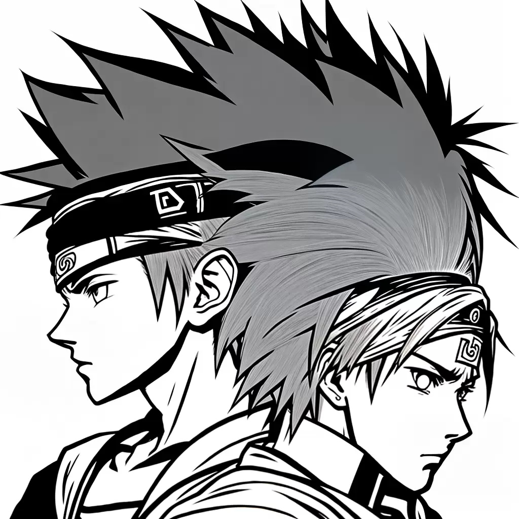 Fotos naruto perfil desenho determinado Fotos naruto perfil desenho determinado