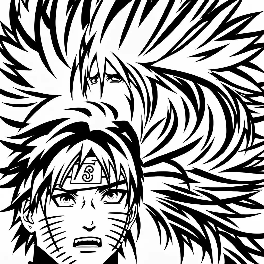 Fotos naruto perfil 16poses colorir Fotos naruto perfil 16poses colorir