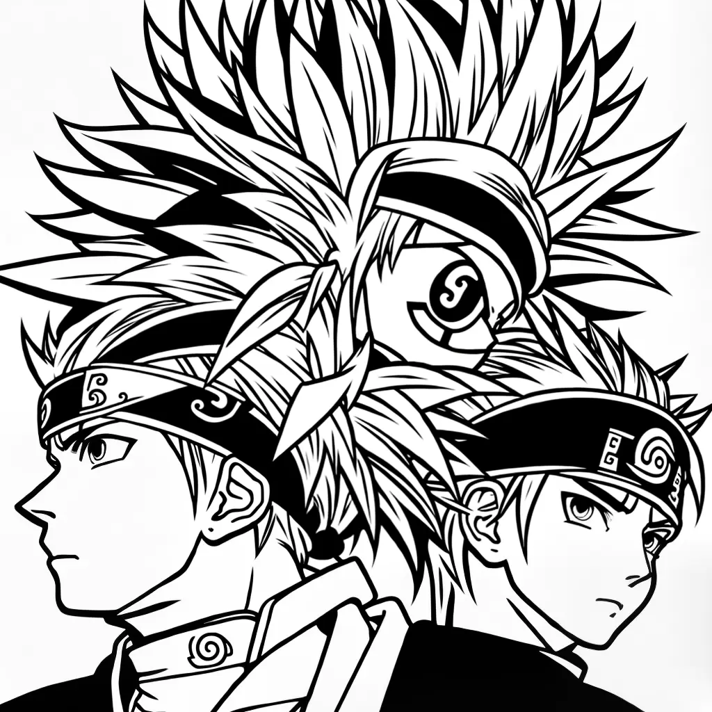 Fotos desenho naruto perfil armas simbolos Fotos desenho naruto perfil armas simbolos